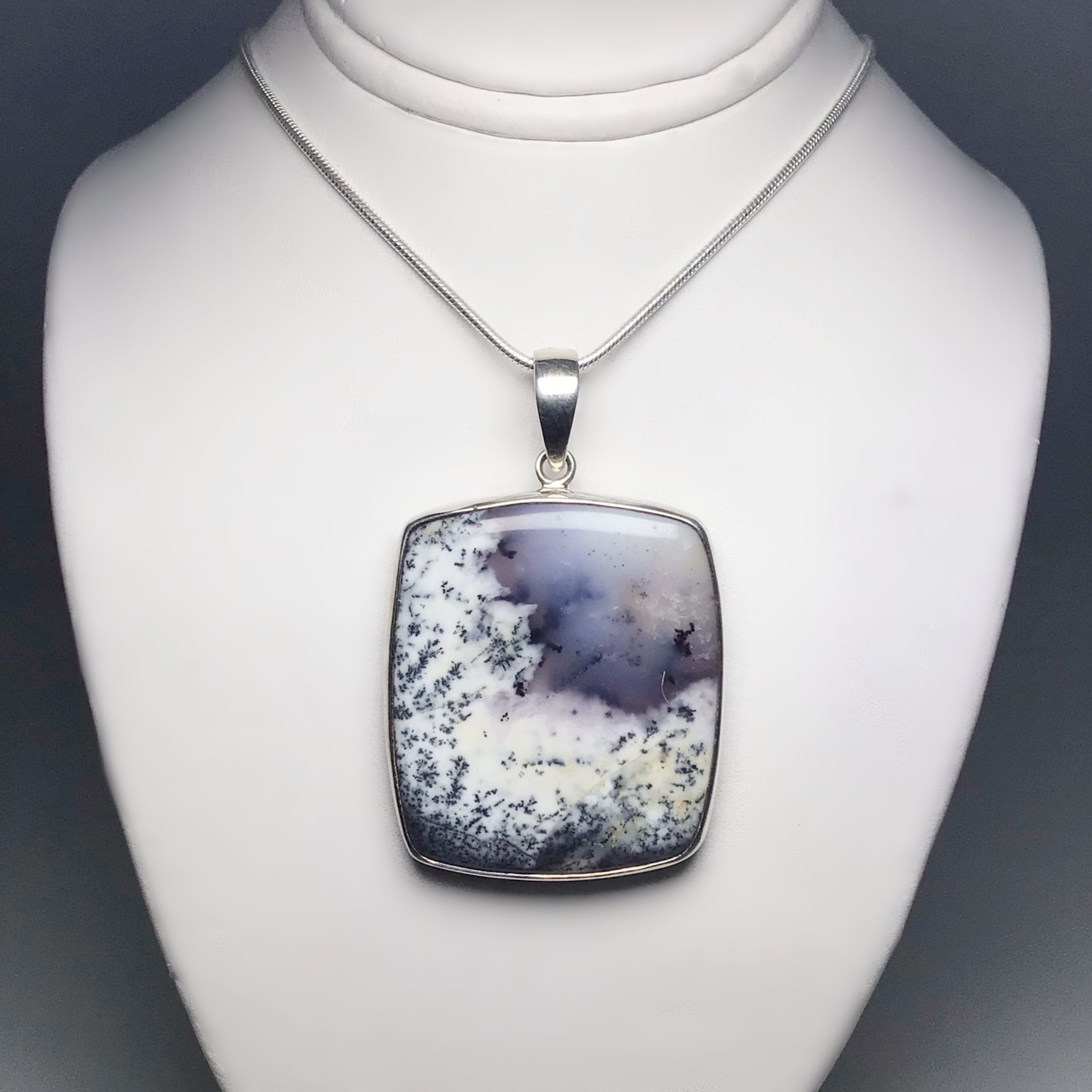 Dendritic Opal Pendant