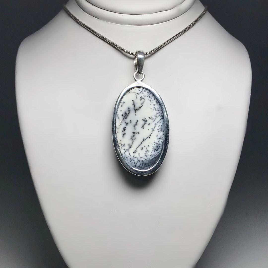 Dendritic Opal Pendant