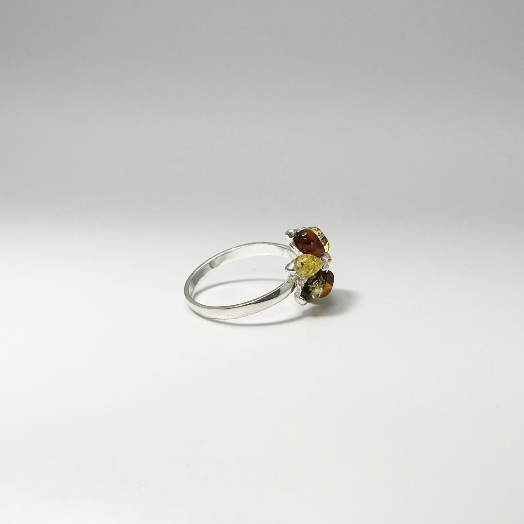 Mixed Amber Ring