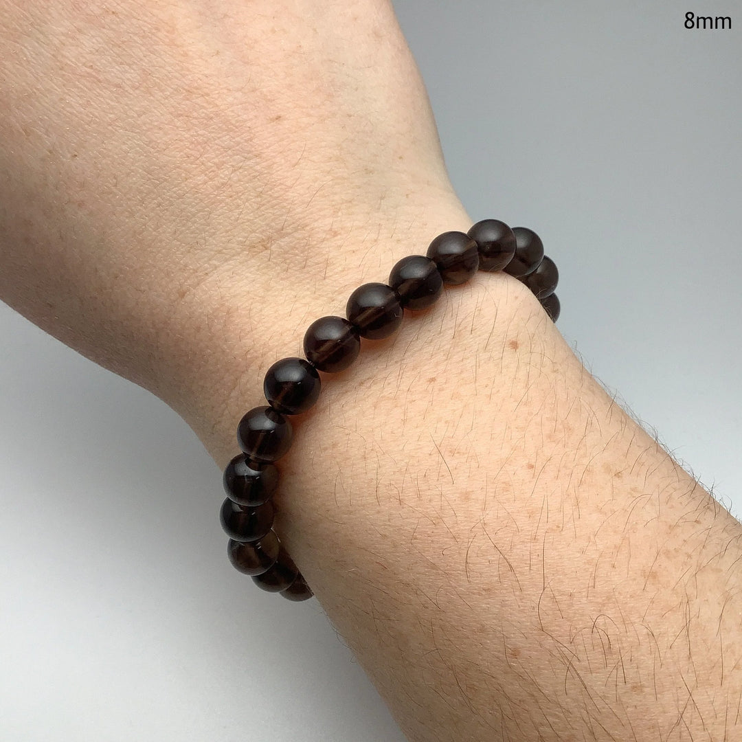 Smoky Quartz Beaded Bracelet