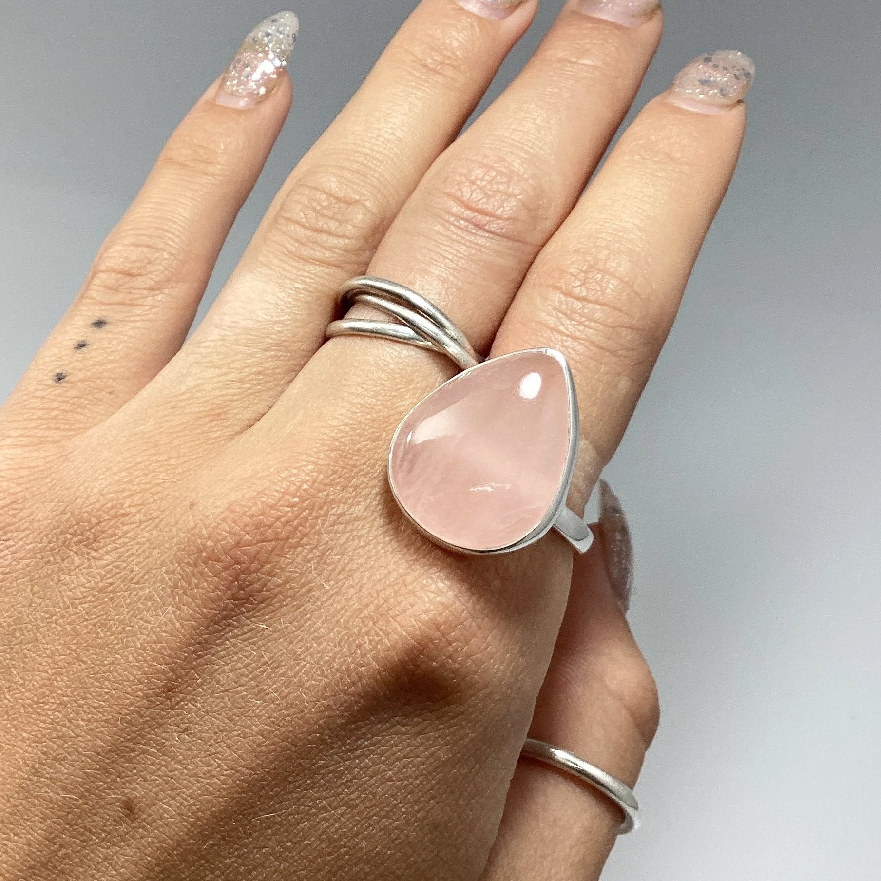 Rose Quartz Ring