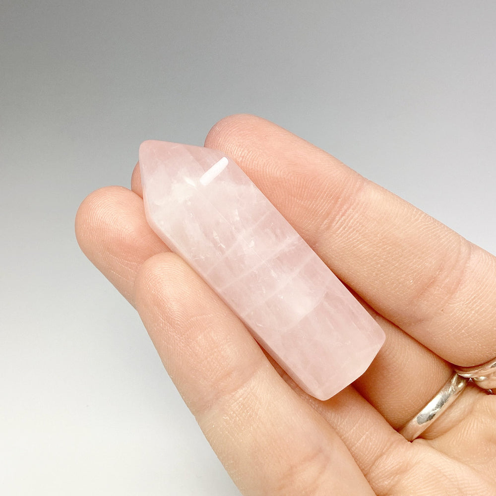 Polished Rose Quartz Point at $29 Each