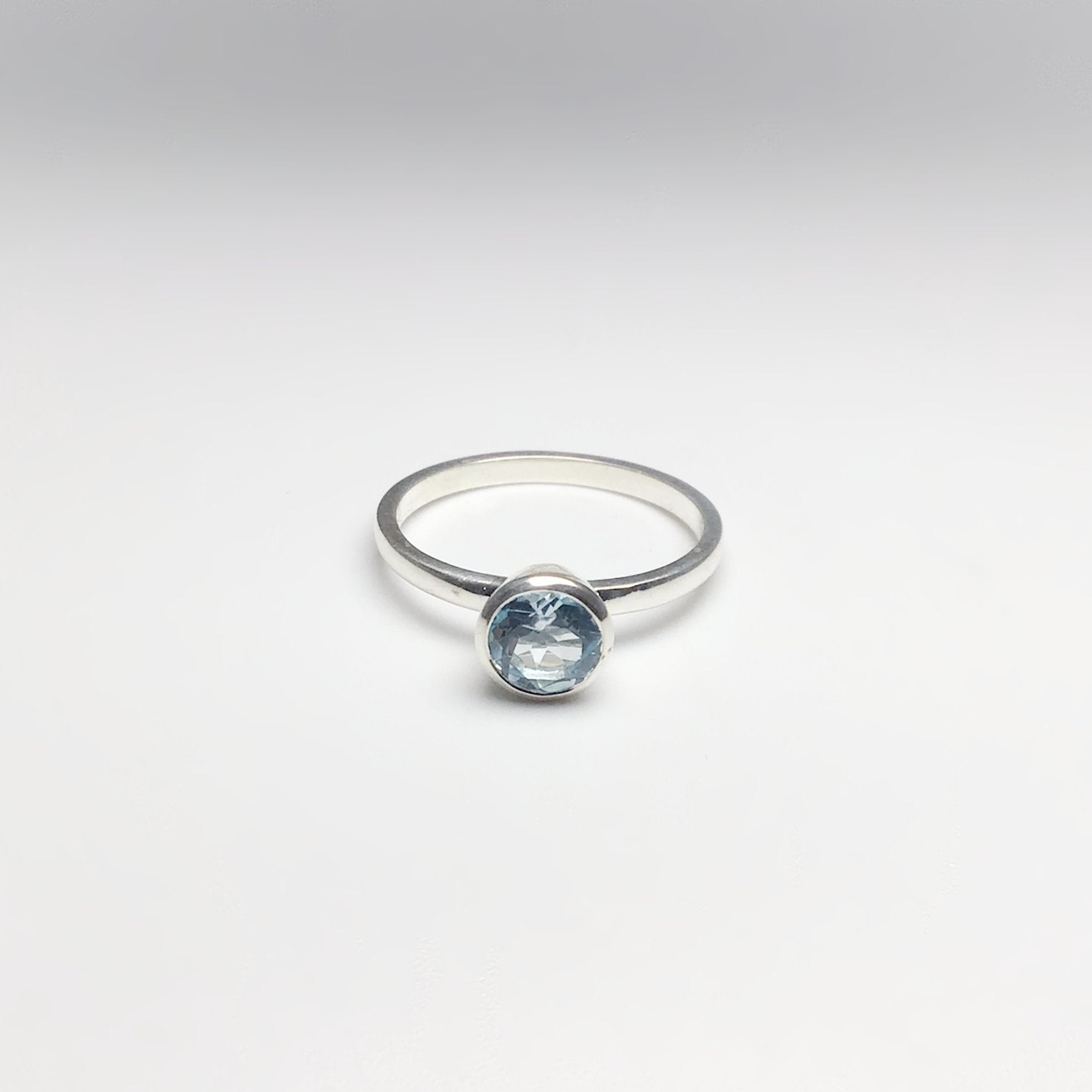 Blue Topaz Ring