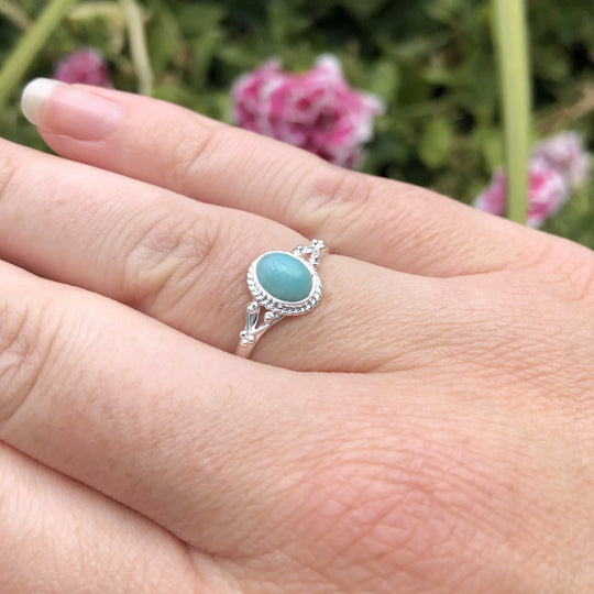 Amazonite Ring