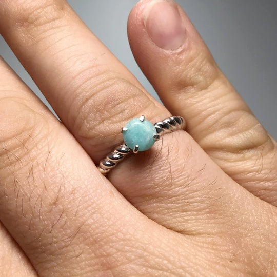 Amazonite Ring