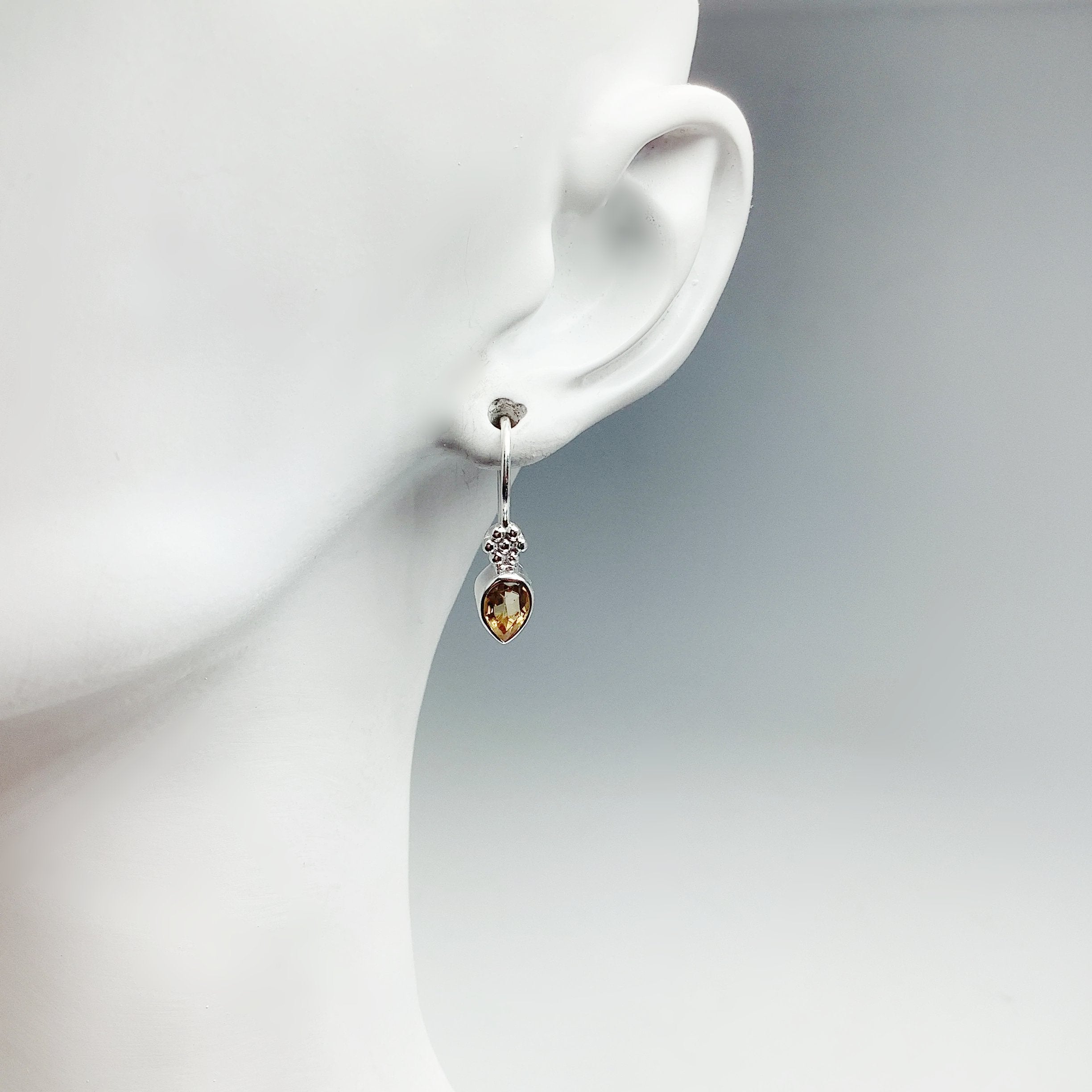 Citrine Dangle Earrings