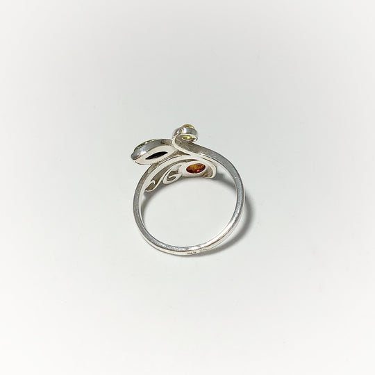 Mixed Amber Ring