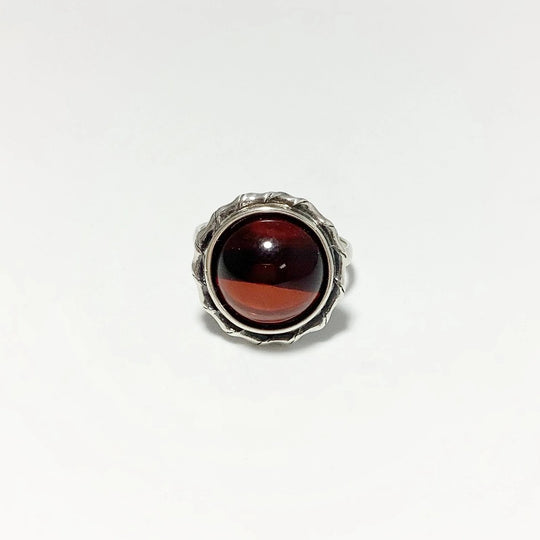 Cherry Amber Ring