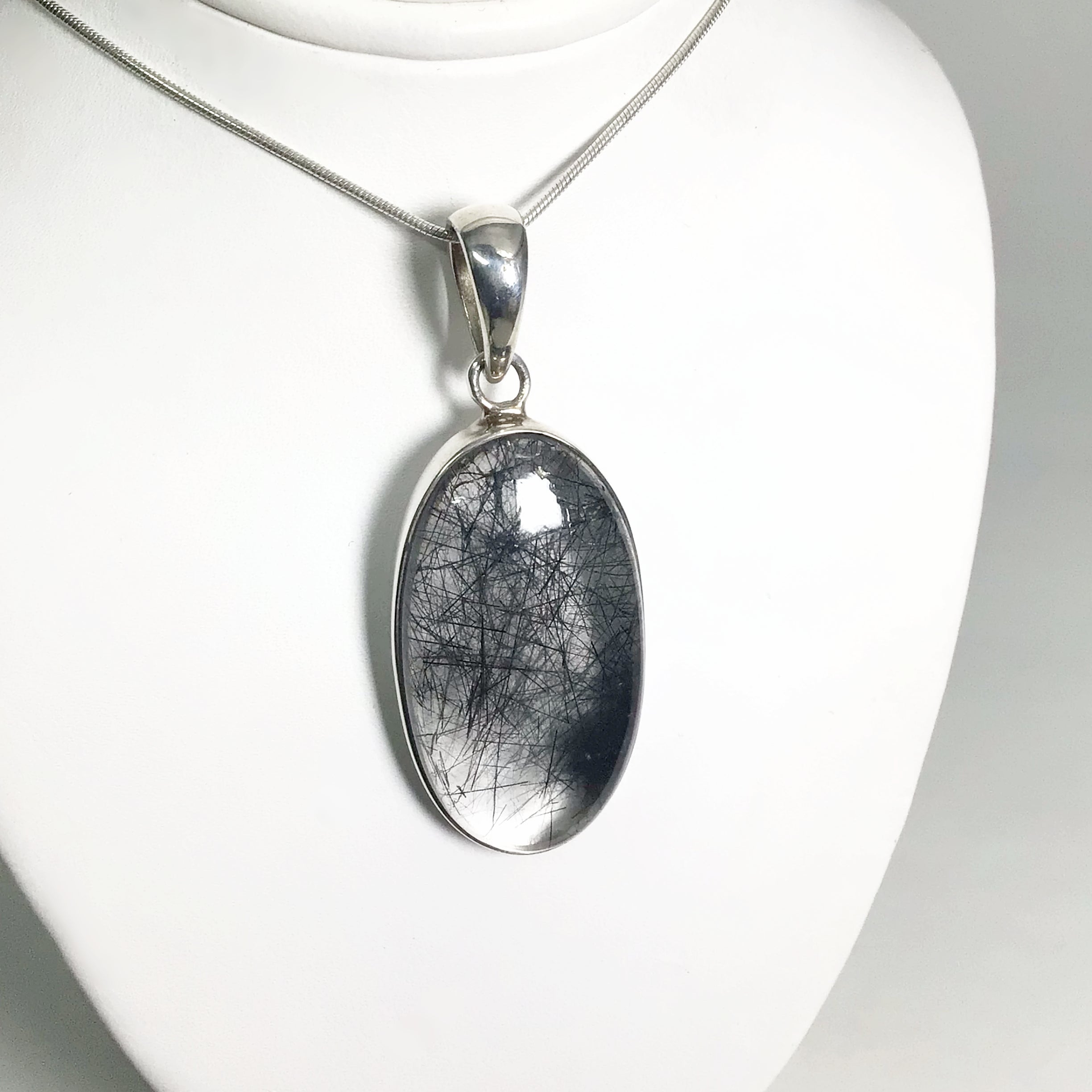 Tourmalated Quartz Pendant