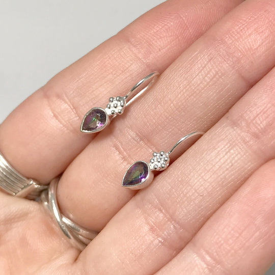 Mystic Topaz Dangle Earrings