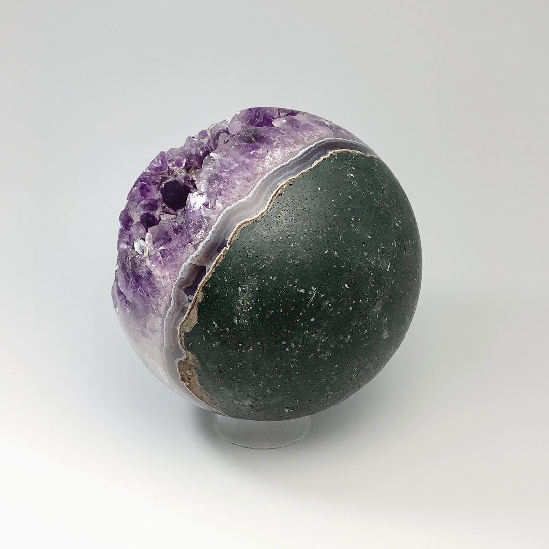 Amethyst Geode Sphere