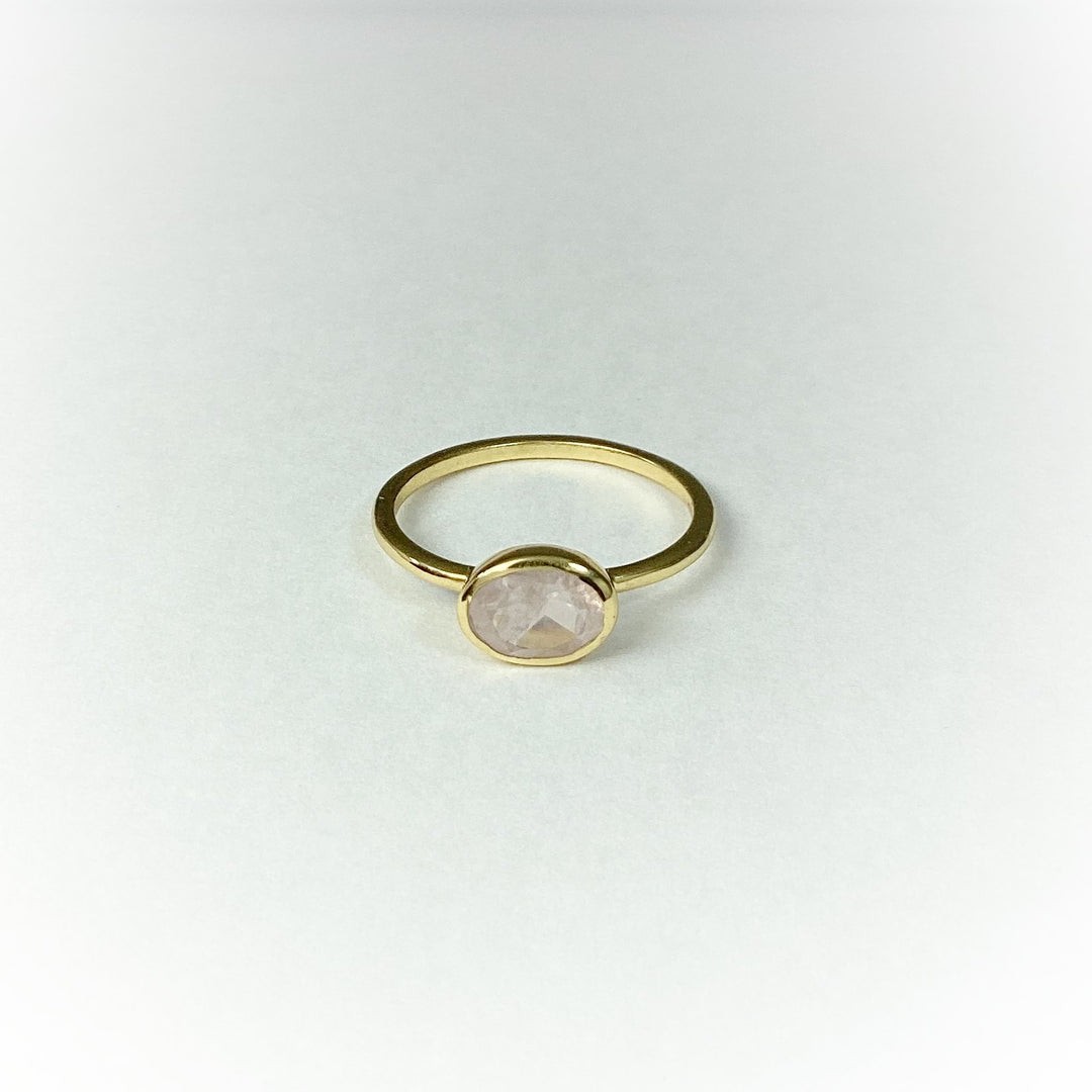 Rose Quartz Ring