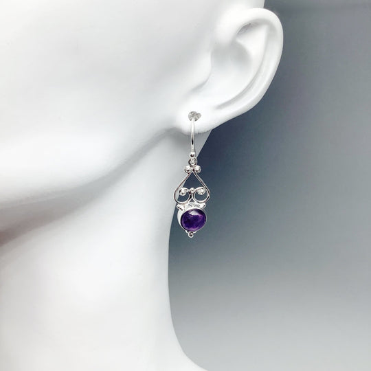 Amethyst Dangle Earrings