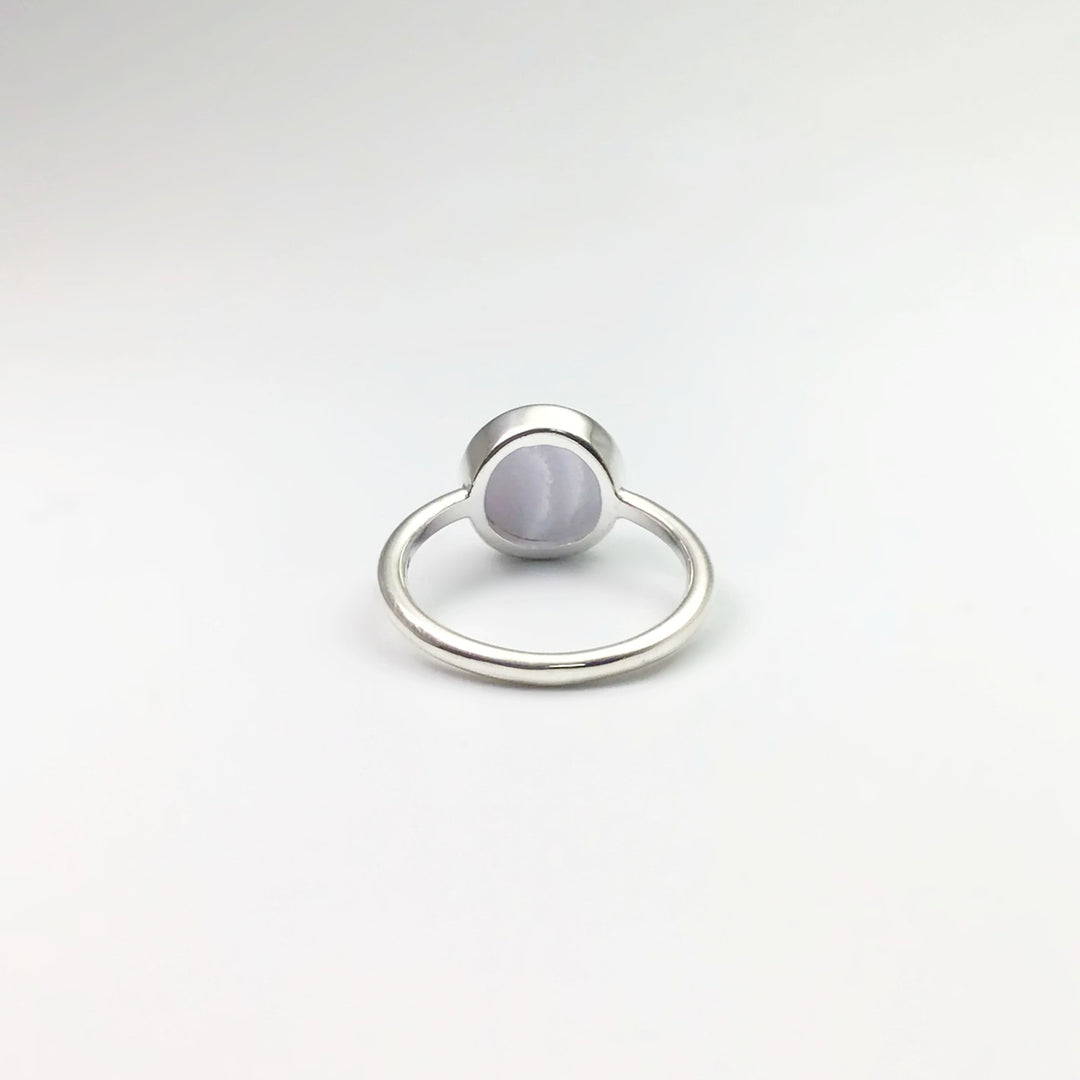 Blue Lace Agate Ring