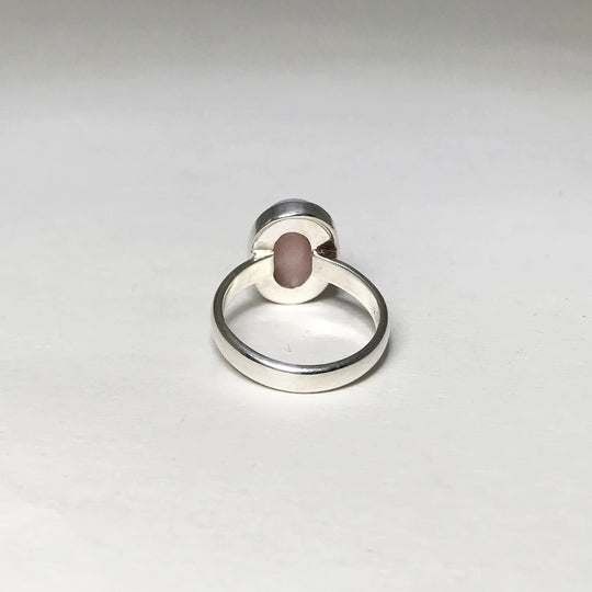 Pink Peruvian Opal Ring