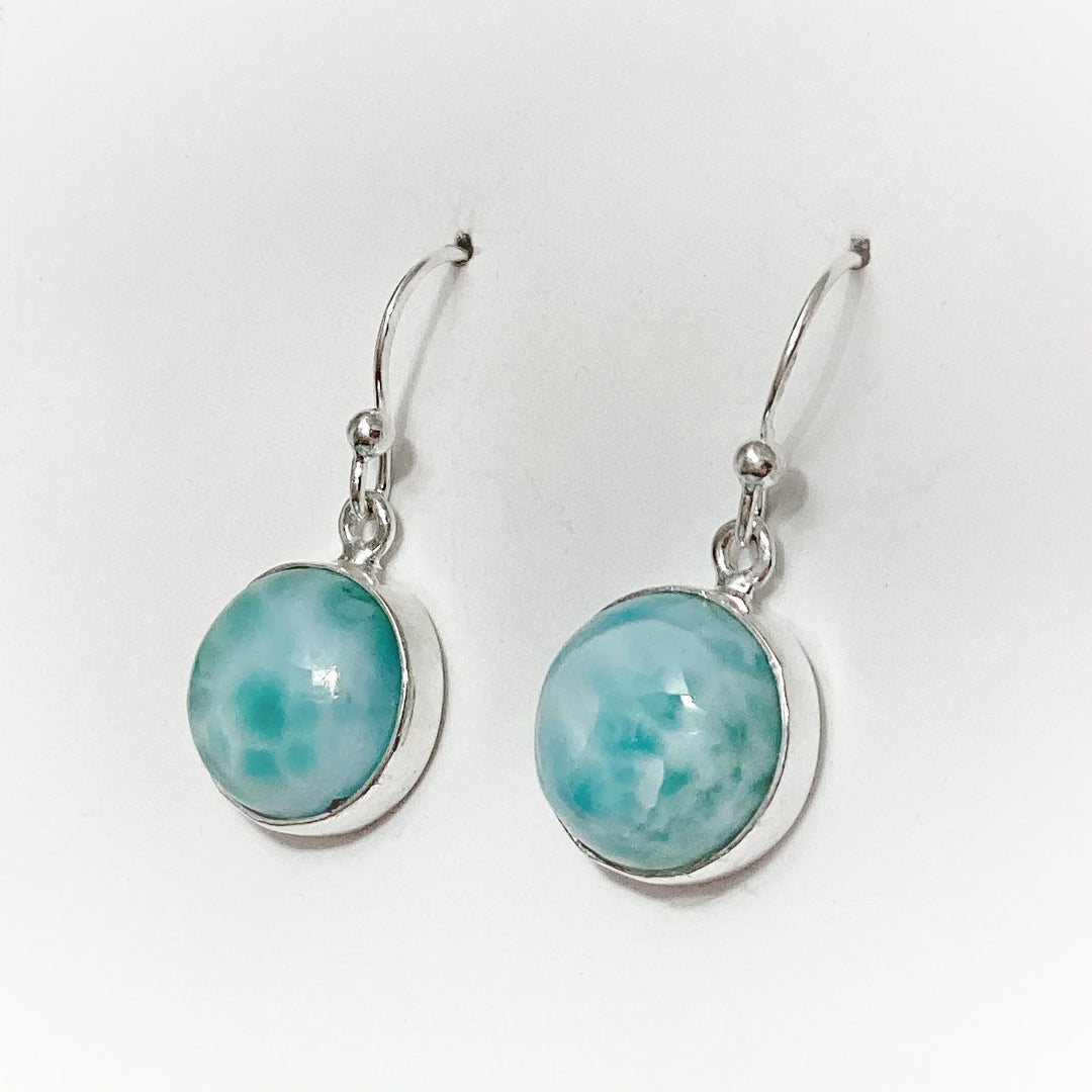 Larimar Dangle Earrings