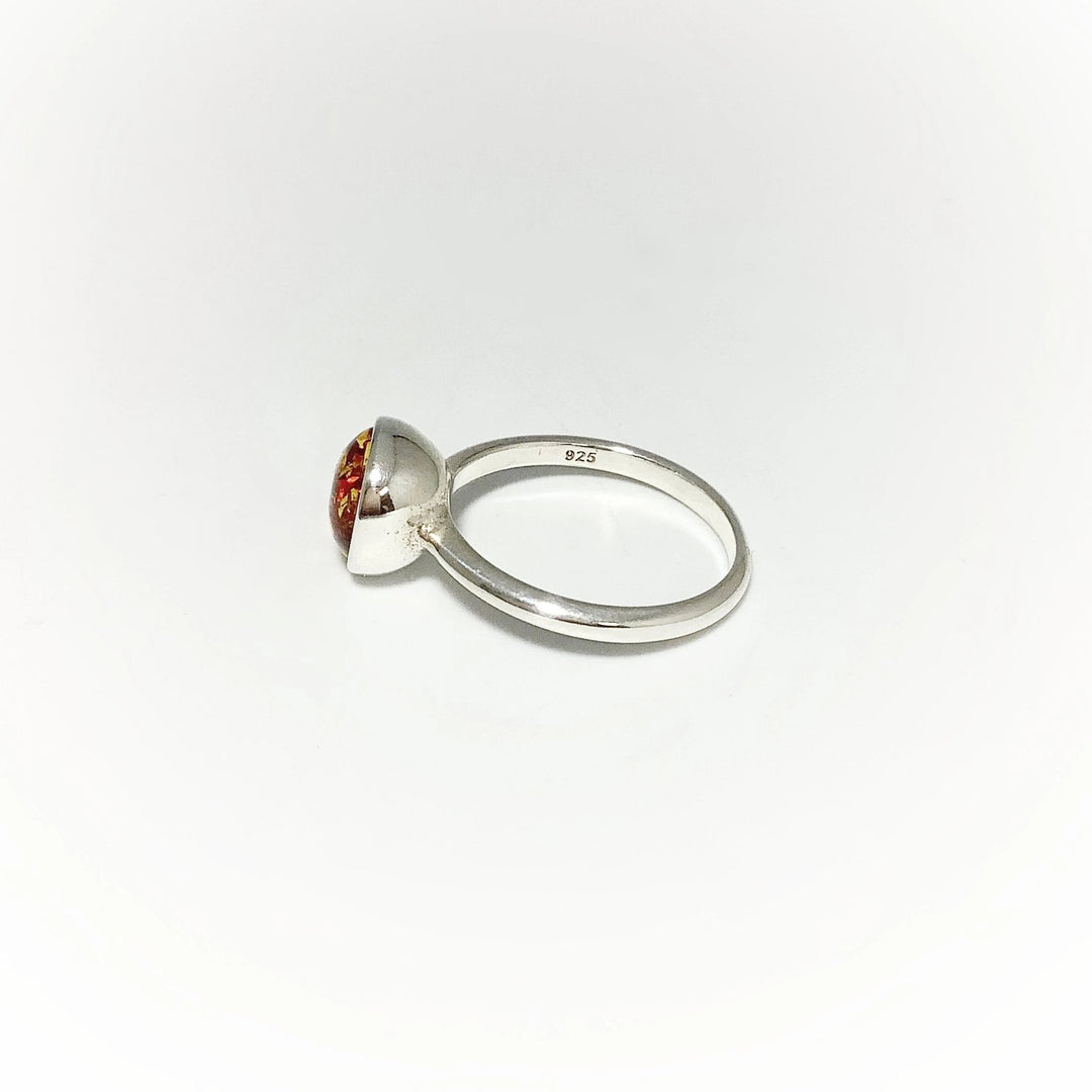 Cognac Amber Ring