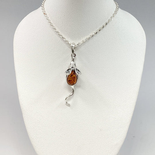 Cognac Amber Pendant