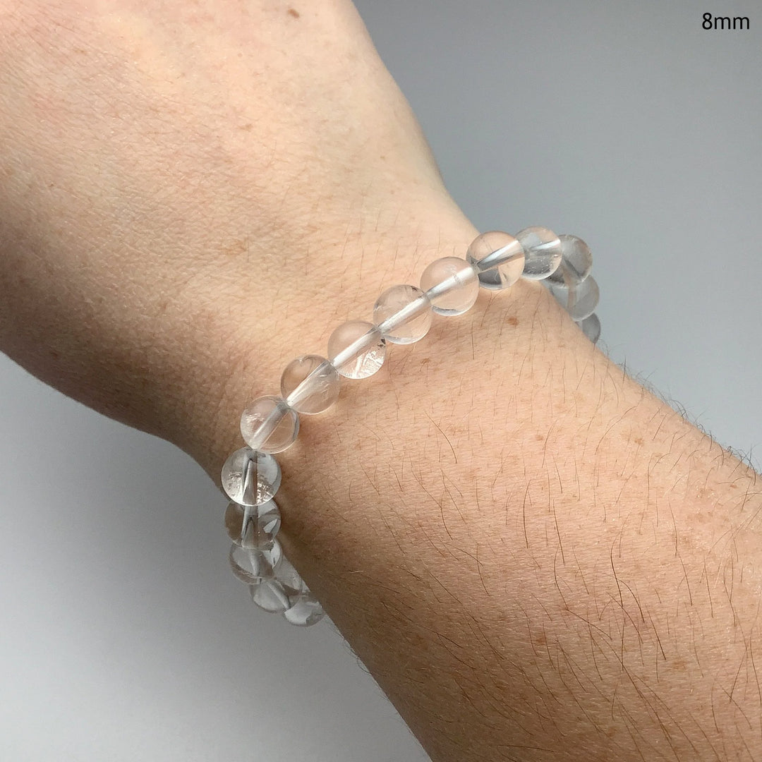 Clear Quartz Beaded Bracelet