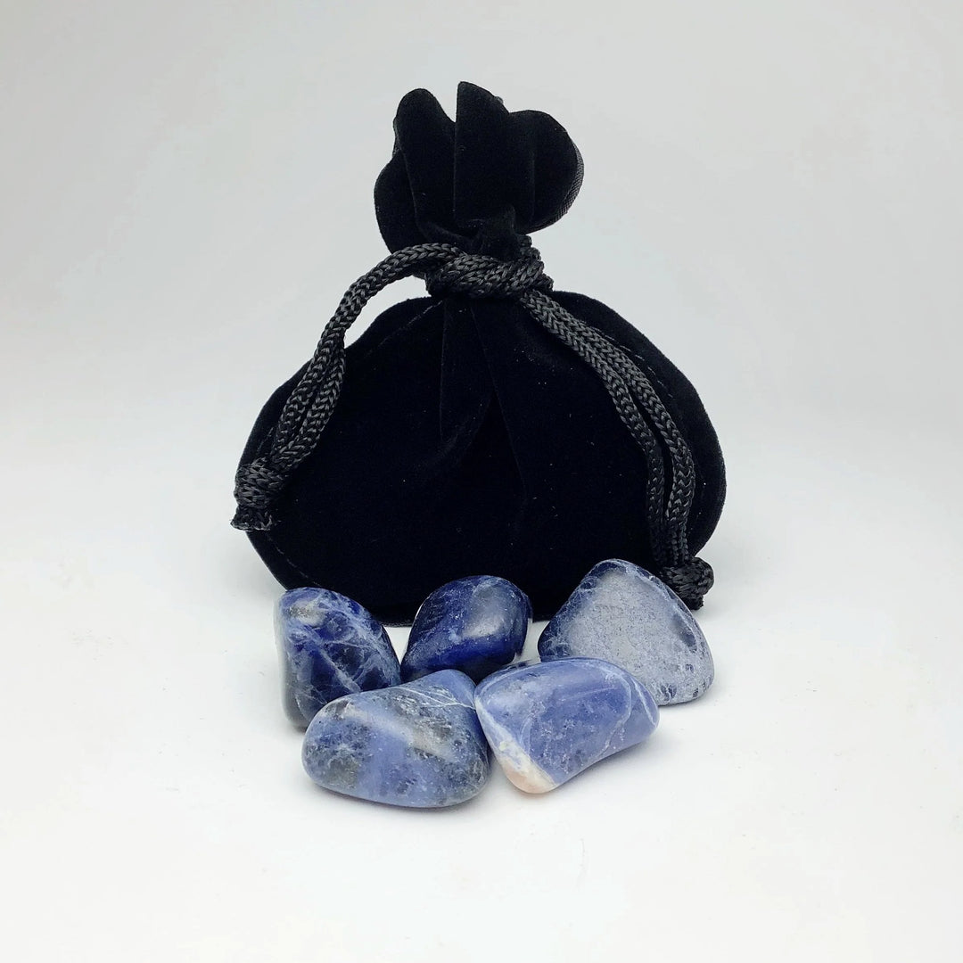 Sodalite Small Tumbles Pouch