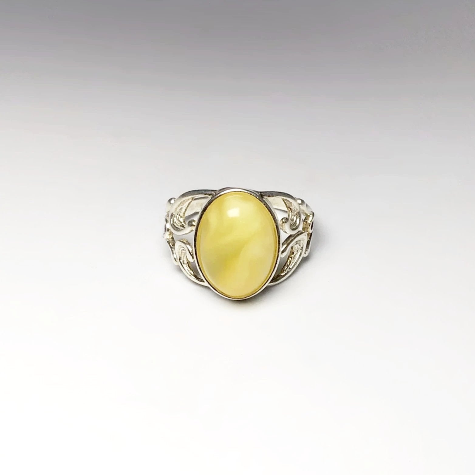 Butterscotch Amber Ring