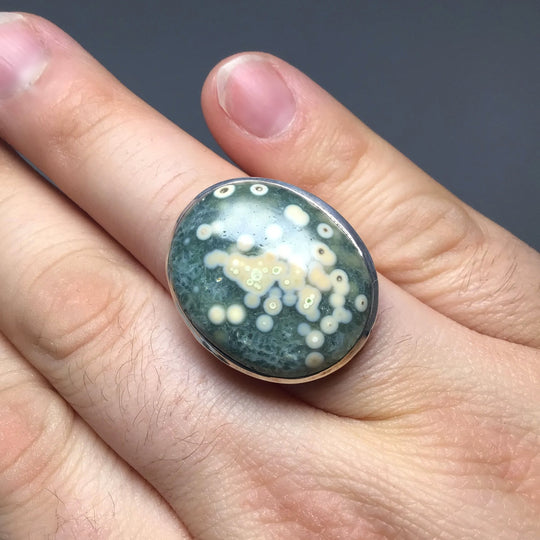 Ocean Jasper Ring