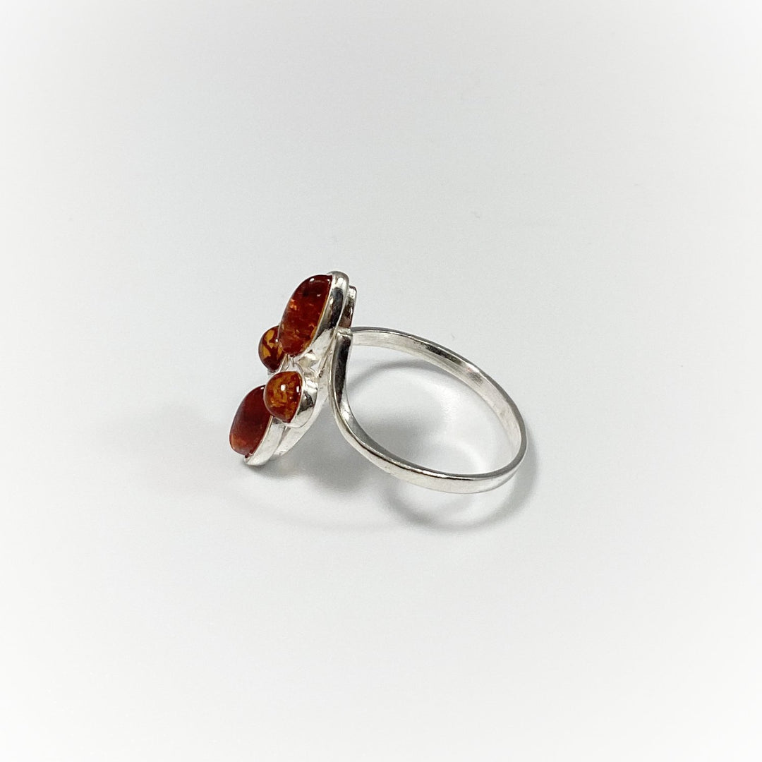 Cognac Amber Ring