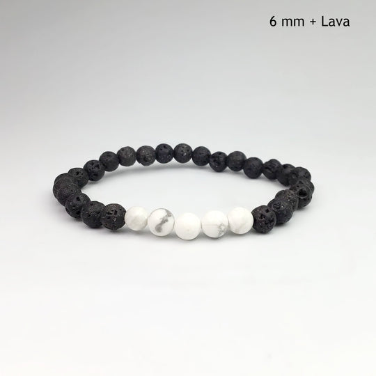 Howlite Beaded Bracelet