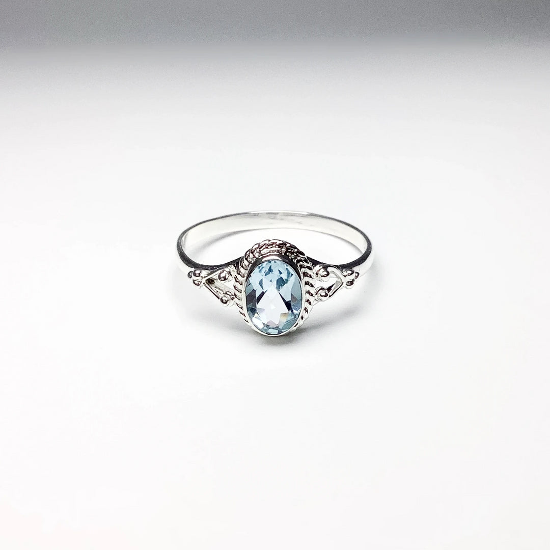 Blue Topaz Ring