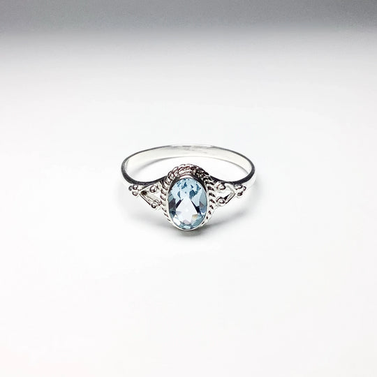 Blue Topaz Ring