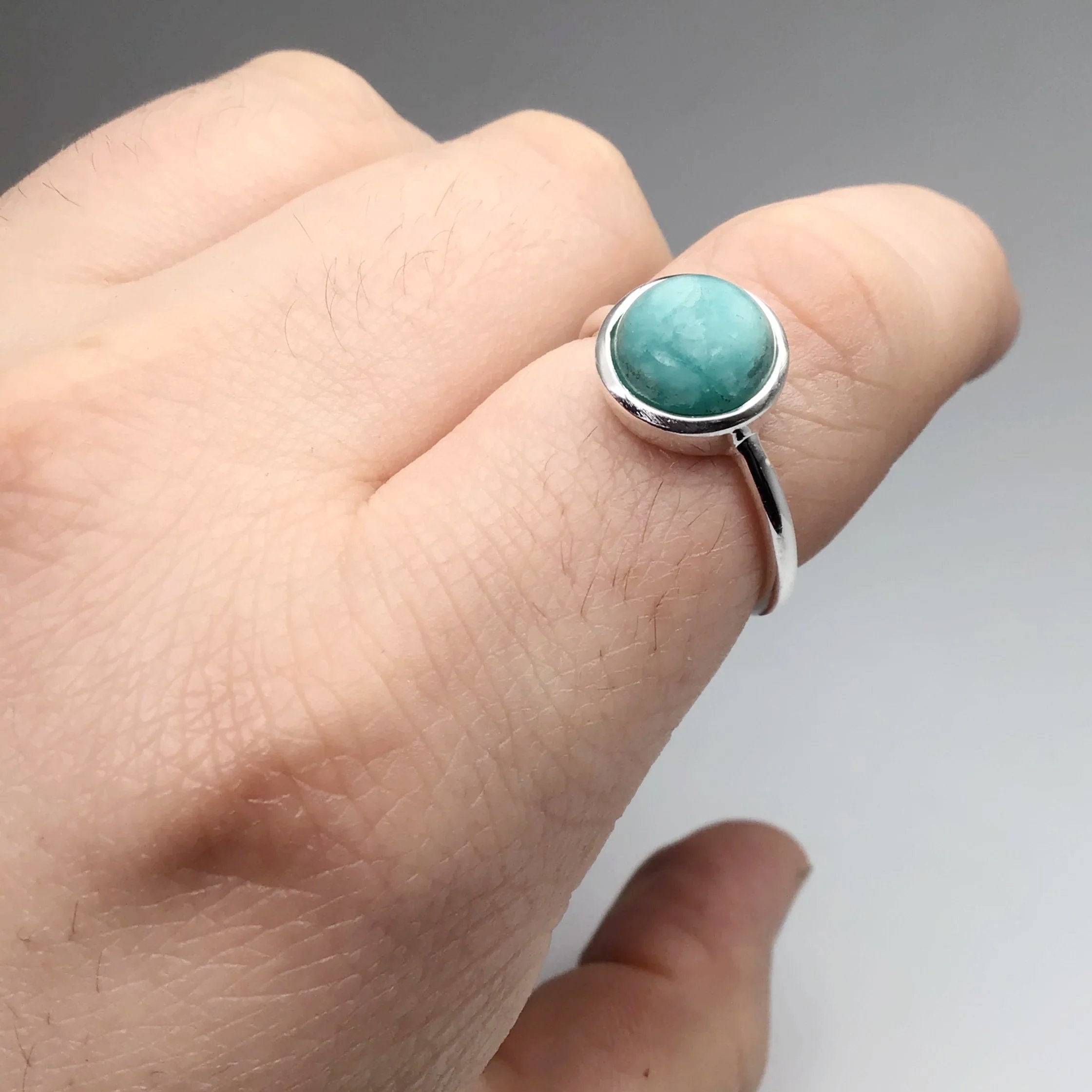 Amazonite Ring