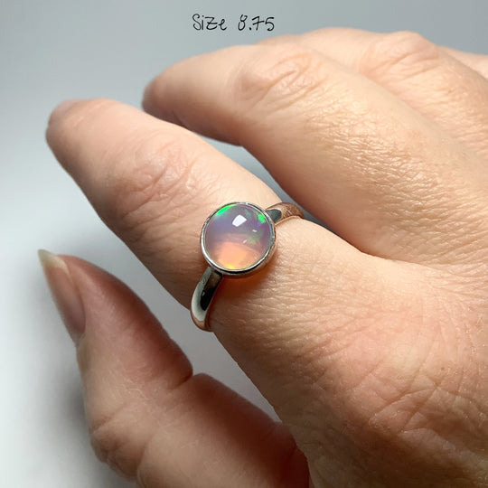 Ethiopian Fire Opal Ring