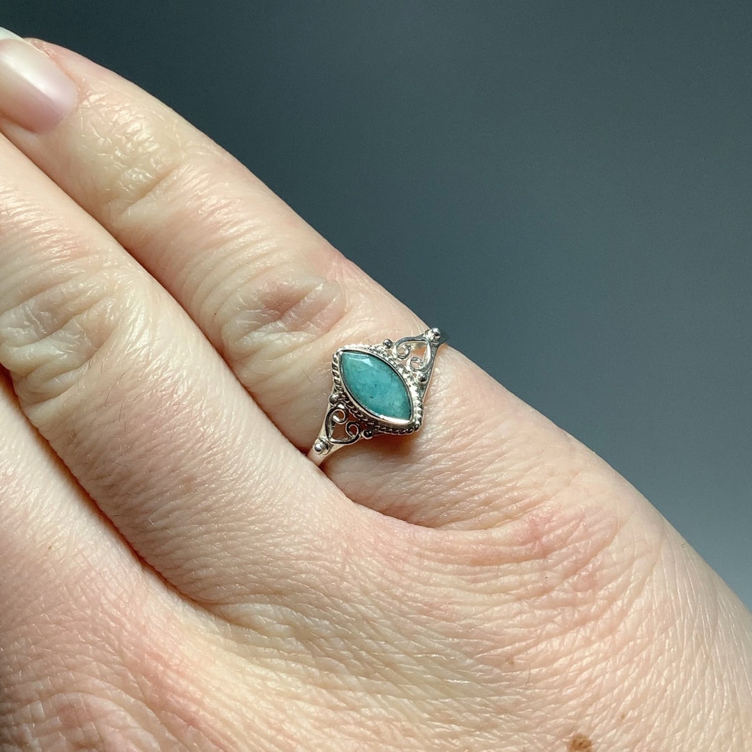 Amazonite Ring