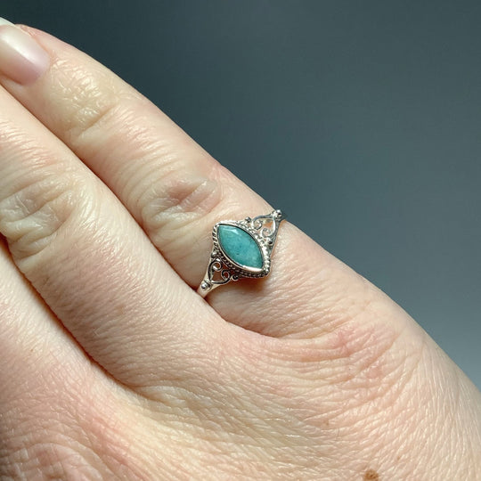 Amazonite Ring