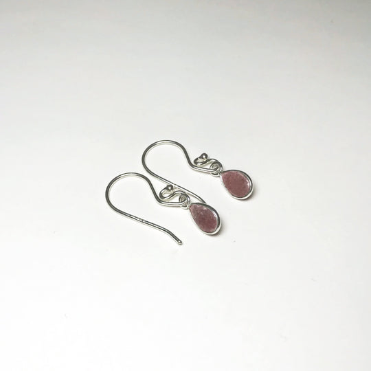 Rhodonite Dangle Earrings