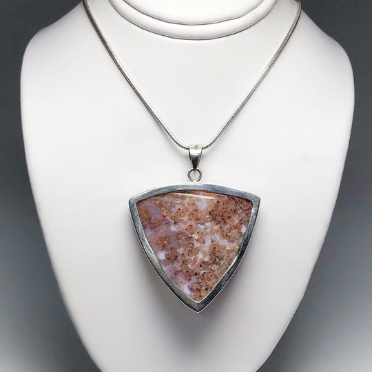 Crazy Lace Agate Pendant