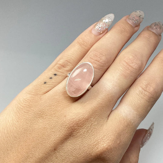 Rose Quartz Ring