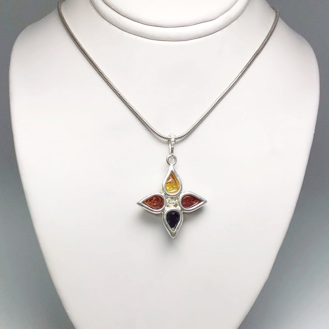 Mixed Amber Pendant