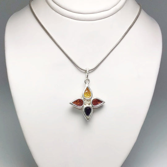 Mixed Amber Pendant