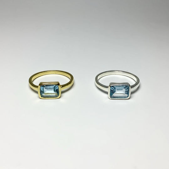 Blue Topaz Ring