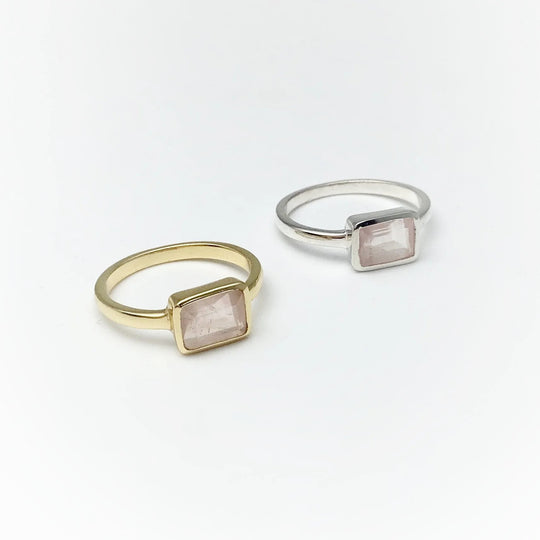 Rose Quartz Ring