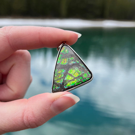 Alberta Ammolite Pendant