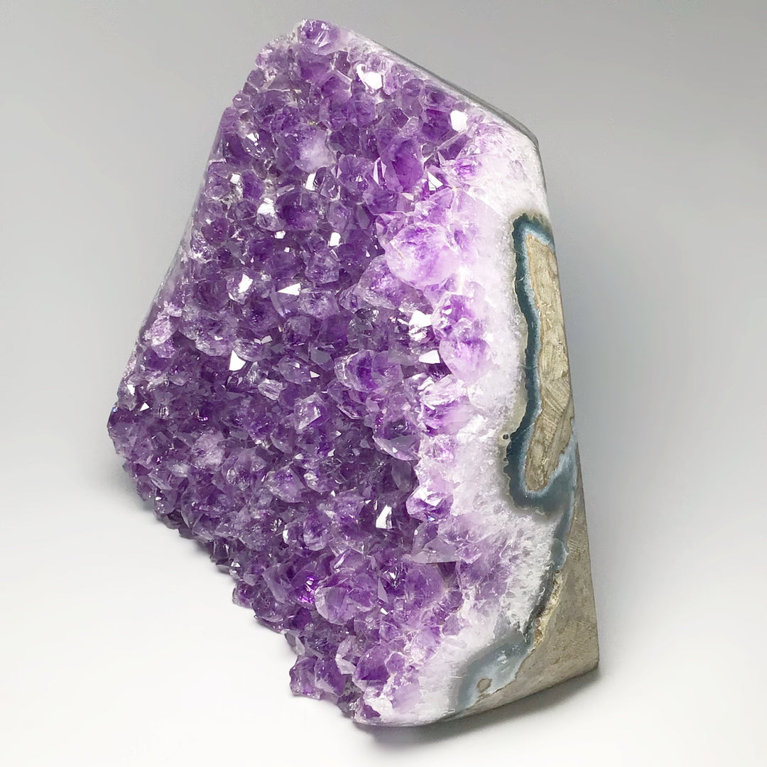 Amethyst Druze Cluster Stand Up