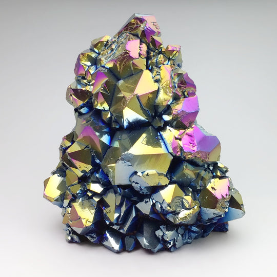 Rainbow Amethyst Druze Cluster Stand Up