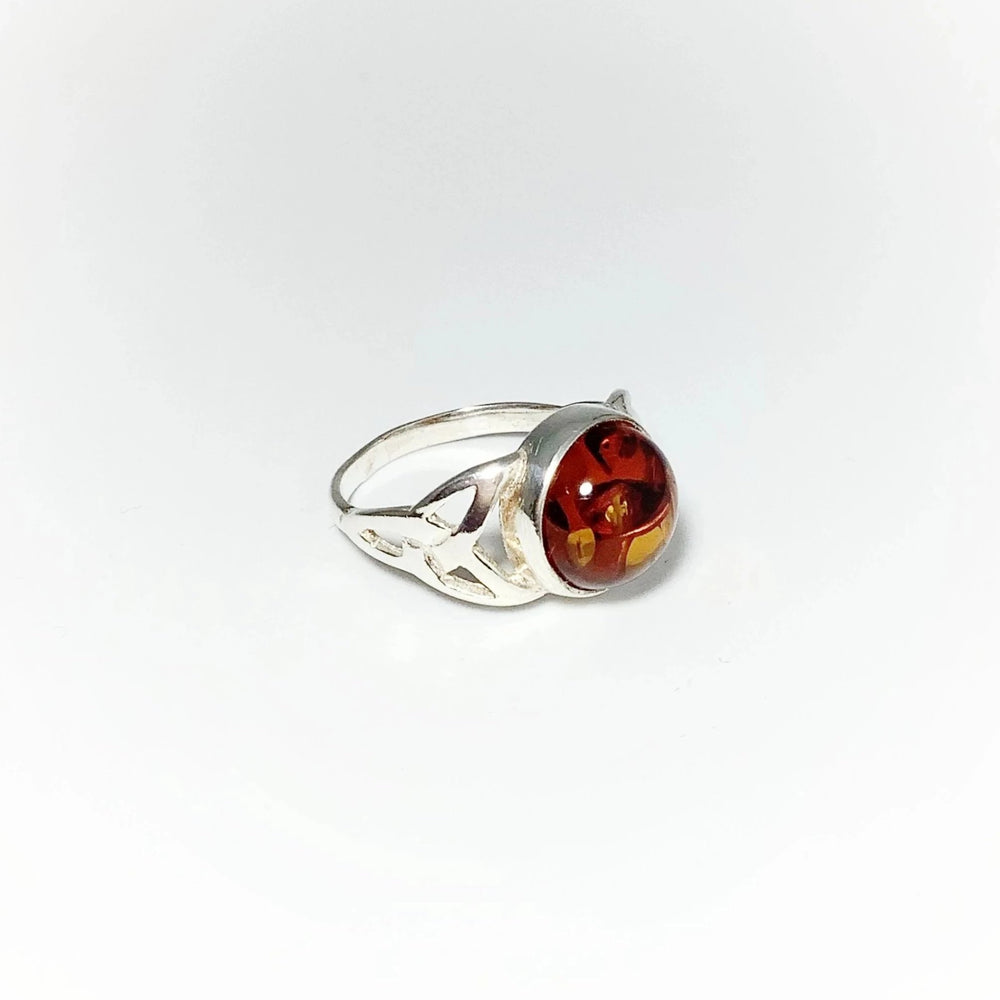 Cognac Amber Ring