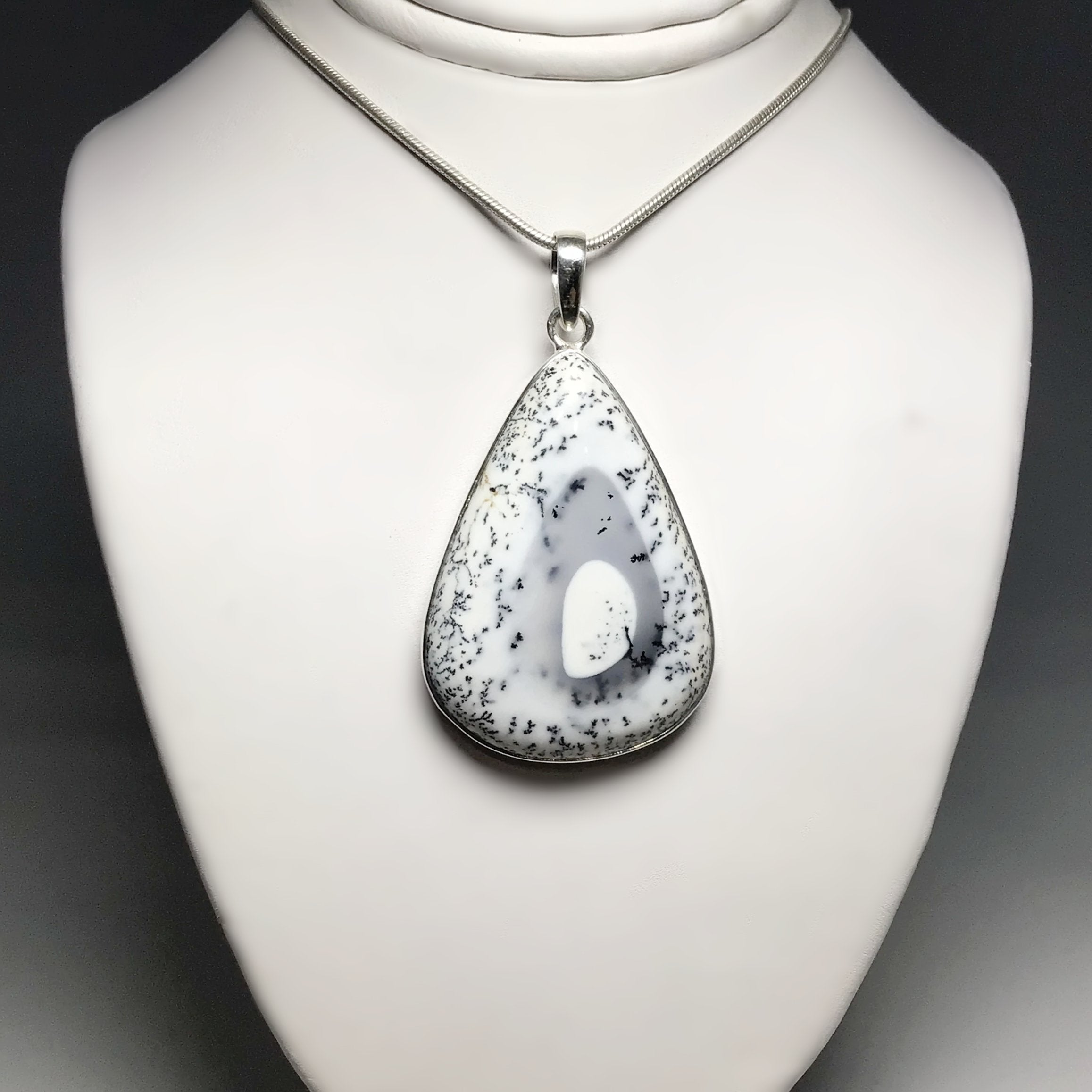 Dendritic Opal Pendant