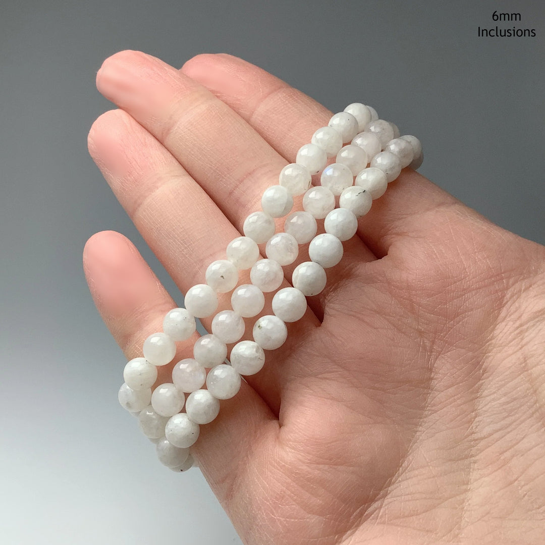 Moonstone Beaded Bracelet