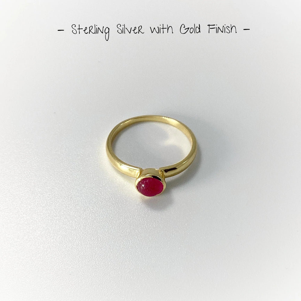 Pink Jade Ring