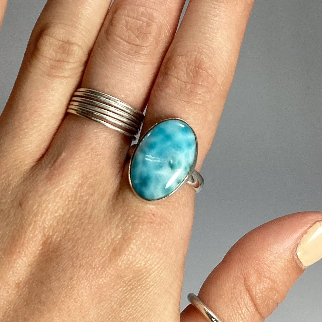 Larimar Ring