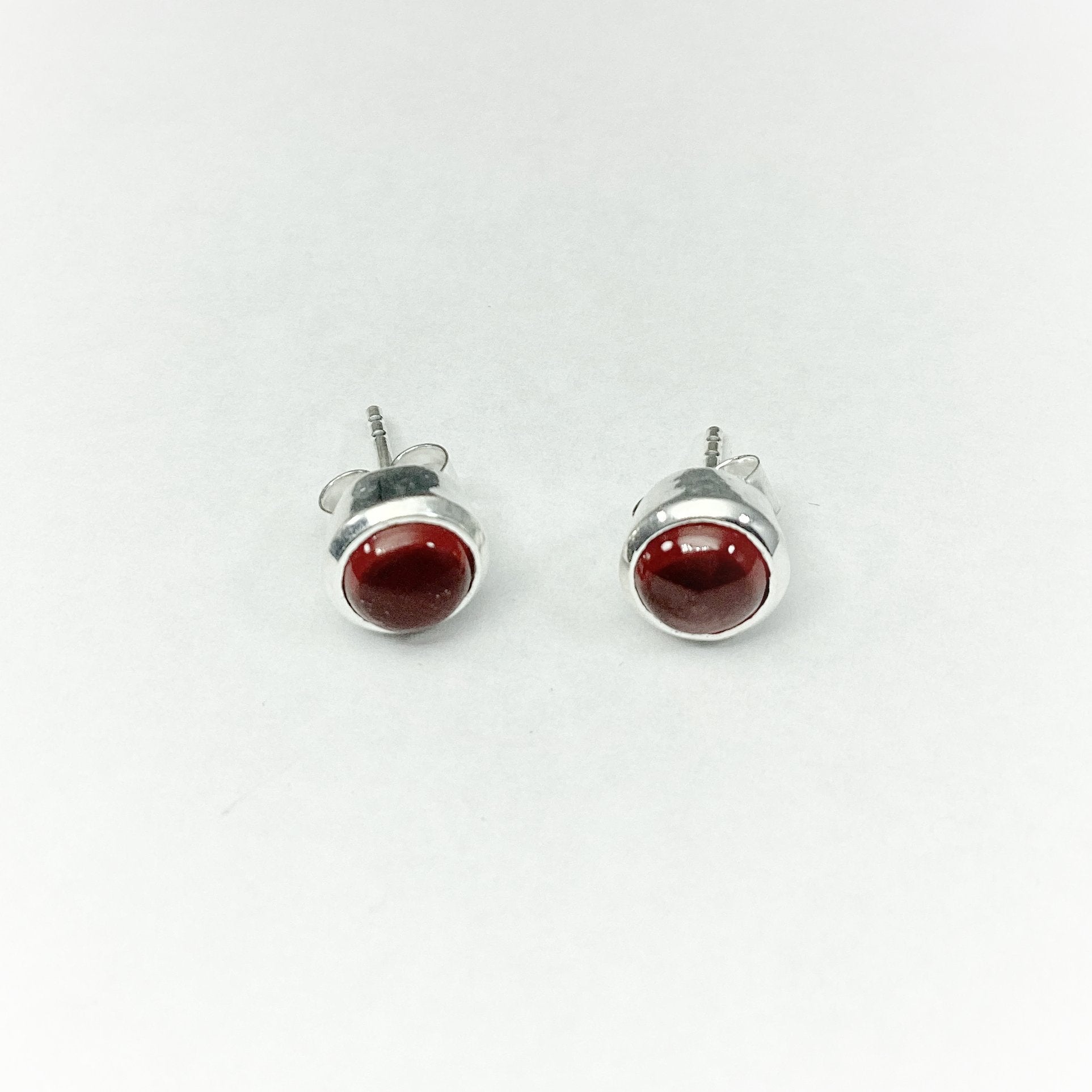 Garnet Stud Earrings